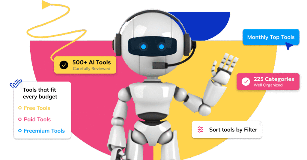 Best AI Tools Directory - Free & Paid Tools List Online - Grovers Frame 1171275953