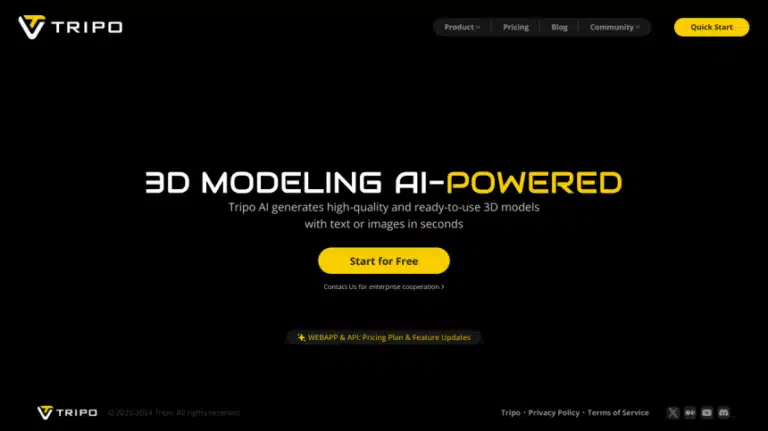 Tripo Studio Ai tripo 1